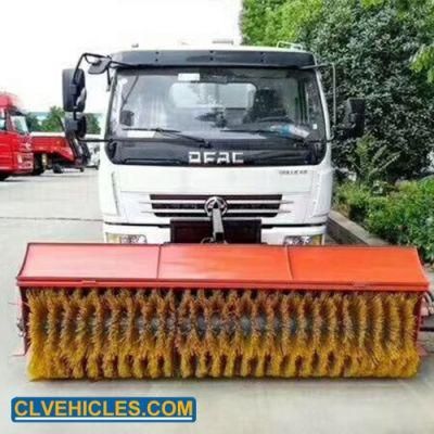 Customized 4*2 6000L Snow Remover Equipment Roller Brush Road Sweeper Truck