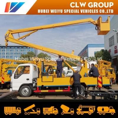 12m/14m/16m/10m/22m Japan Brand 4X2 High-Altitude Operation Truck Hydraulic Lift Aerial Work Platform