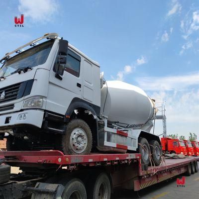 HOWO Sinotruck Euro2 Light Hand Driving Rhd 371HP 6*4 Cement Concrete Drum Mixer Truck