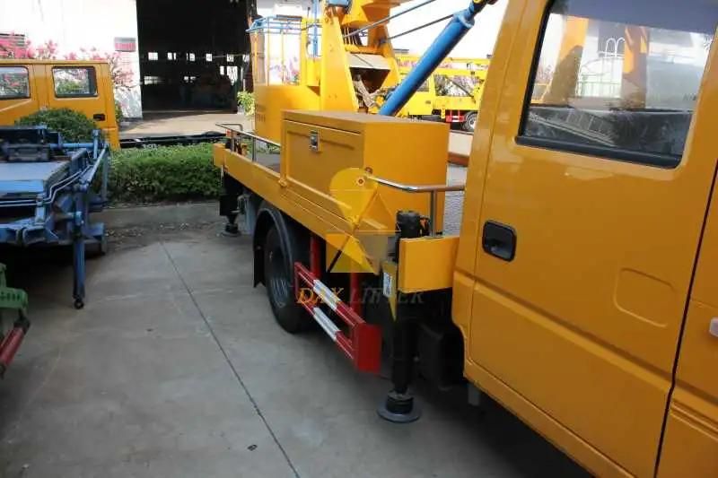 High-Altitude Work 200kg Capacity Heavy Duty Cherry Picker Truck