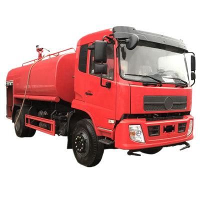 DFAC 12000liters Water Bowser Fire Sprinkler Truck 260HP CB10/60 Fire Pump Cannon Spray &gt; 60m