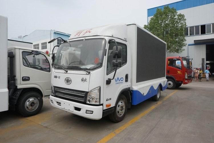 Mobile LED Screen Advertising Light Box Truck