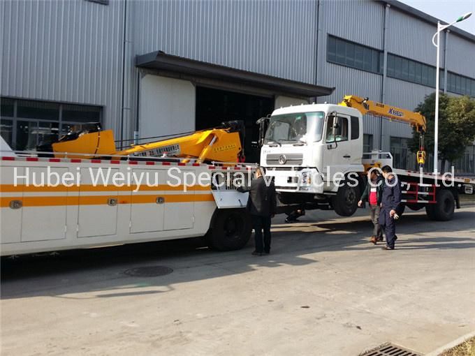 4tons Recovery Tow Truck Dongfeng 120HP 4t Road Wrecker Towing Car for Sale