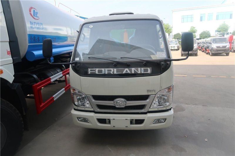 Foton Forland Hook Lift Container Mini 3tons Side Loader Garbage Truck