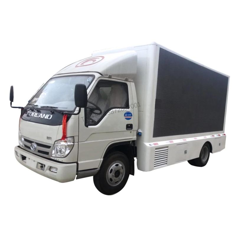 Isuzu 100p Small Outdoor Mobile LED Advertising Truck with Stage