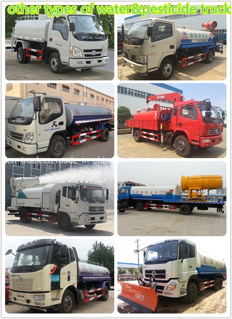 New Make Factory Direct Sales 4mt 5mt 6mt Water Sprinkler Water Tank Truck