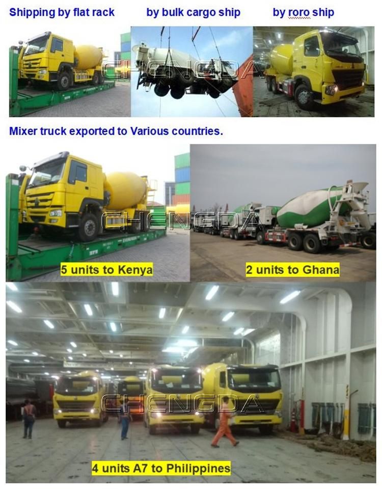 China 6X4 12m3 Mixer Cement Truck/ 10m3 Concrete Mixer Truck