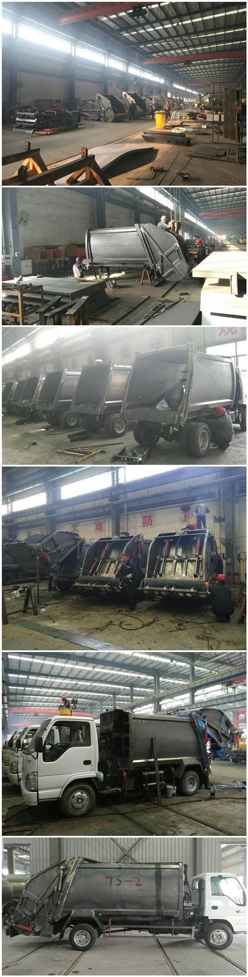 Hot Sell DFAC 4X2 8 Tons Compression Garbage Truck Capacity 8cbm Compactor Garbage Truck Price