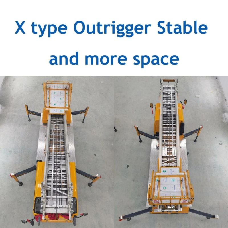 High Quality Aerial Work Platform High Lifting Altitude Ladder Truck