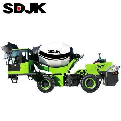 New Design 2.6 Cubic Meters Self-Feeding Concrete Mixer Truck