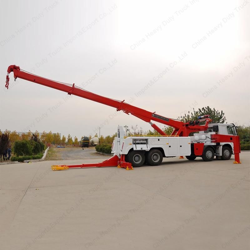 8X4 50ton Road Recovery Wrecker Tow Truck