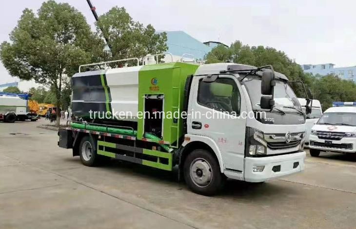 5000litres High Pressure Vacuum Tank Combined Suction and Jetting Sewage Cleaner Truck for Sale
