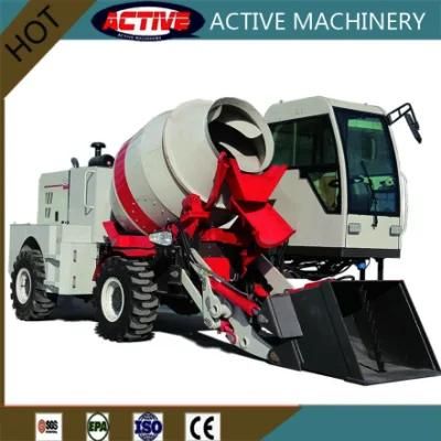 ACTIVE AL912 Mini Self Loading Concrete Mixer with 1.2m3 Drum for Sale
