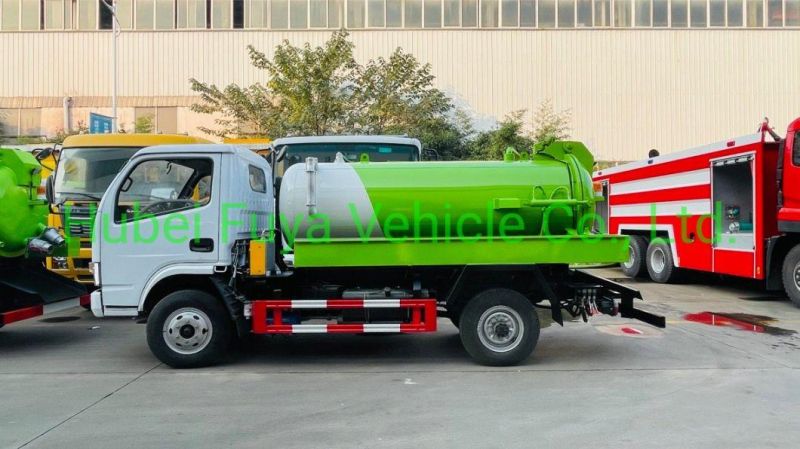 5ton Sewer Suction Scavenger Tank 5000L Septic Tank Truck for Sale