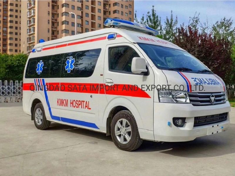 Ambulance Vehicle Foton Ford Brand Ambulance for Sale