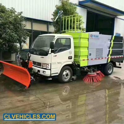 Customized 4*2 Snow Remover Bucket Road Street Washing Truck