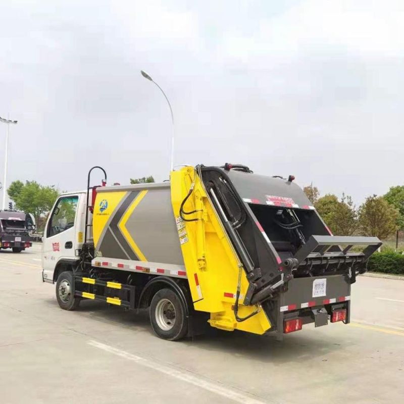 Kmc 3 Cbm Garbage Truck Compactor for Sale Mimi Garbage Compactor Truck