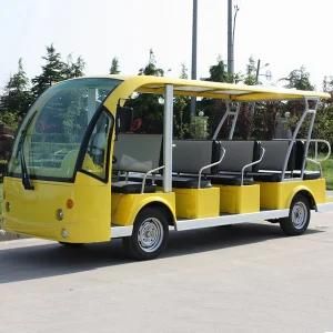 CE Approve Marshell 14 Seats Electric Sightseeing Bus Sightseeing Car (DN-14)