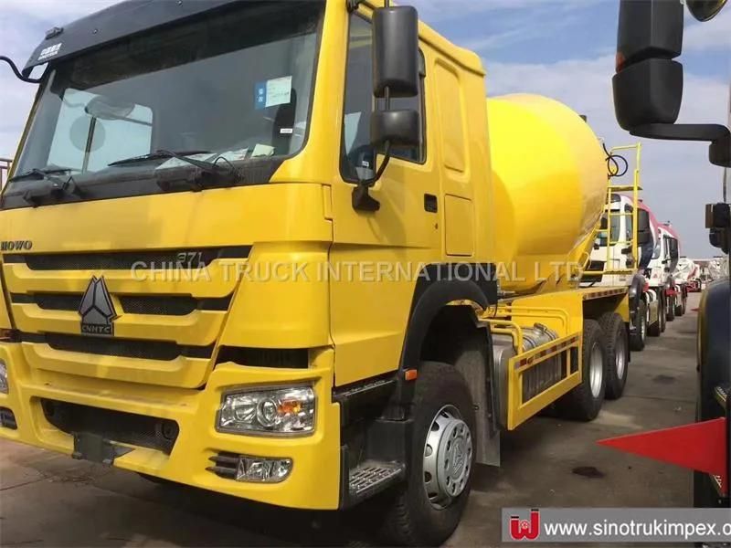 Sinotruck HOWO 6X4 336HP 10cbm Building Construction Project Machinery Concrete Mixer Truck Cement Truck