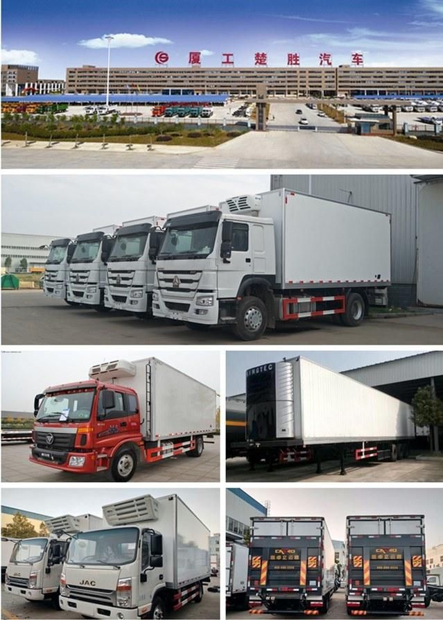 Cheaper Price JAC Freezer Box Cooling Van Trucks 5tons Fish Meat Fresh Vegetables Medicine Transport Refrigerator Truck