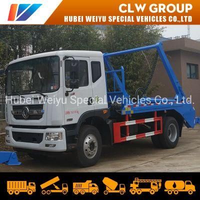 4*2 Arm Swing Garbage Truck with Hopper Dongfeng Brand Hydralic 6 Tons-8tons Garbage Trailer