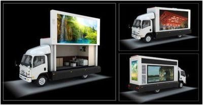 Dongfeng 4X2 P5 LED Screen Advertising Mobile Stage Truck
