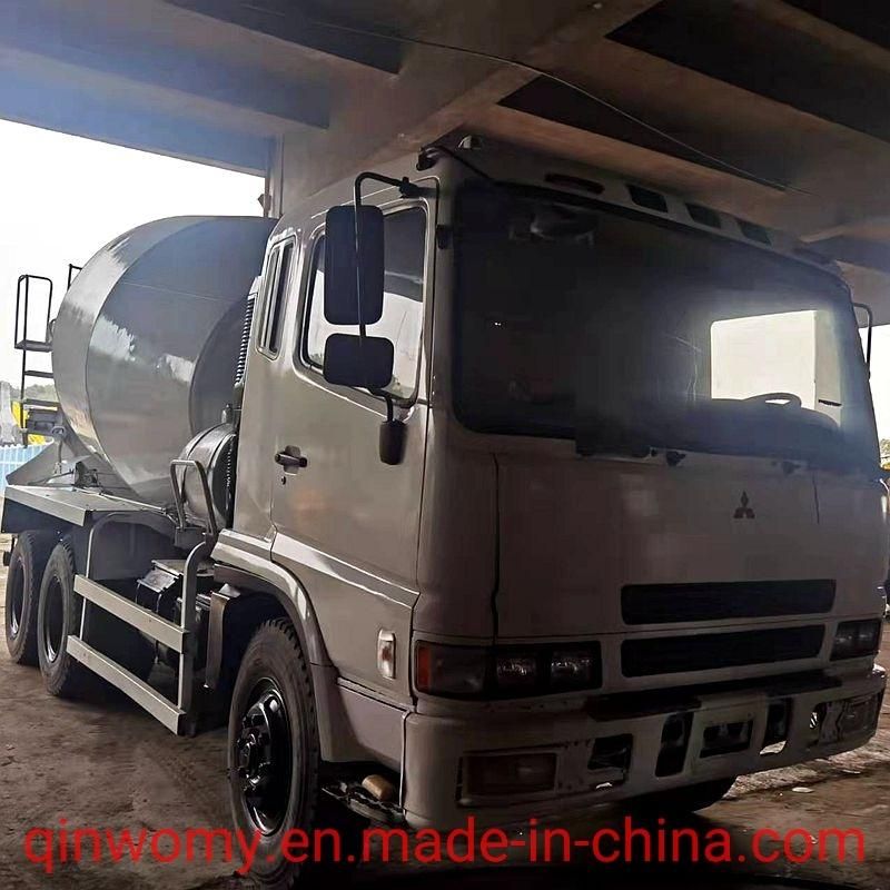Used Mitsubishi Cement Delivery Concrete Mixer Truck with Spared Parts Support (after sales services) for Sale