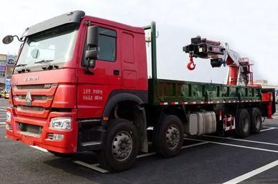 HOWO Heavy Duty Telescope Crane Truck Max Height 20m