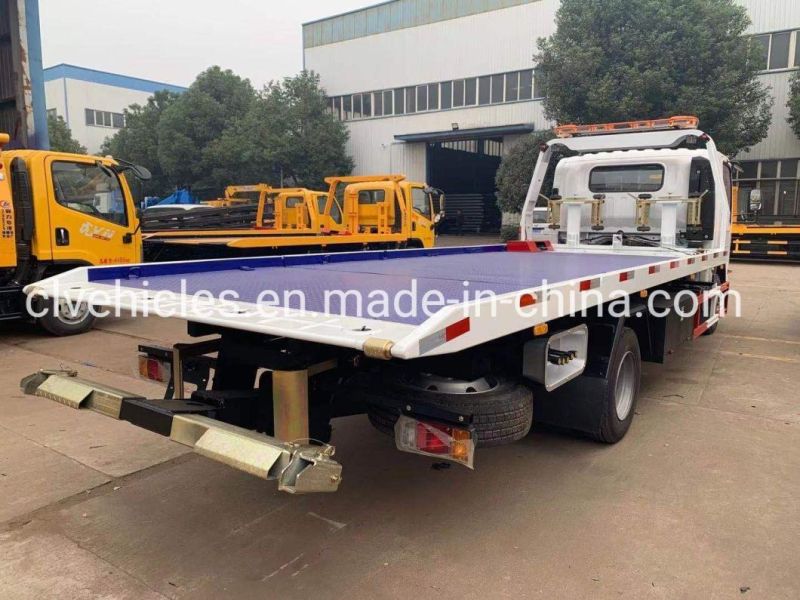 New Design 1suzu 5tons Platform Wrecker Truck Towing Vehicle for Sale