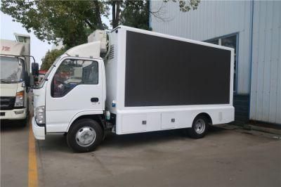 I Suzu 100p Mini P4 P5 P6 3 Side Full Color LED Advertising Truck for Sale