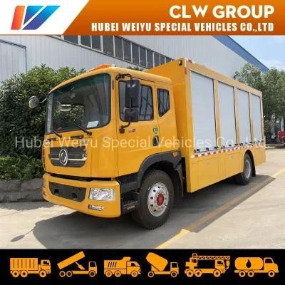 Dongfeng Duolika 4X2 Tire Repair Tool and Emergency Rescue Truck with Diesel Generator for Sale