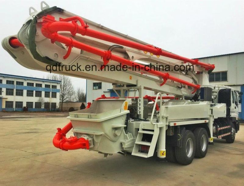 33m 35m 38m 6X4 concrete pump truck