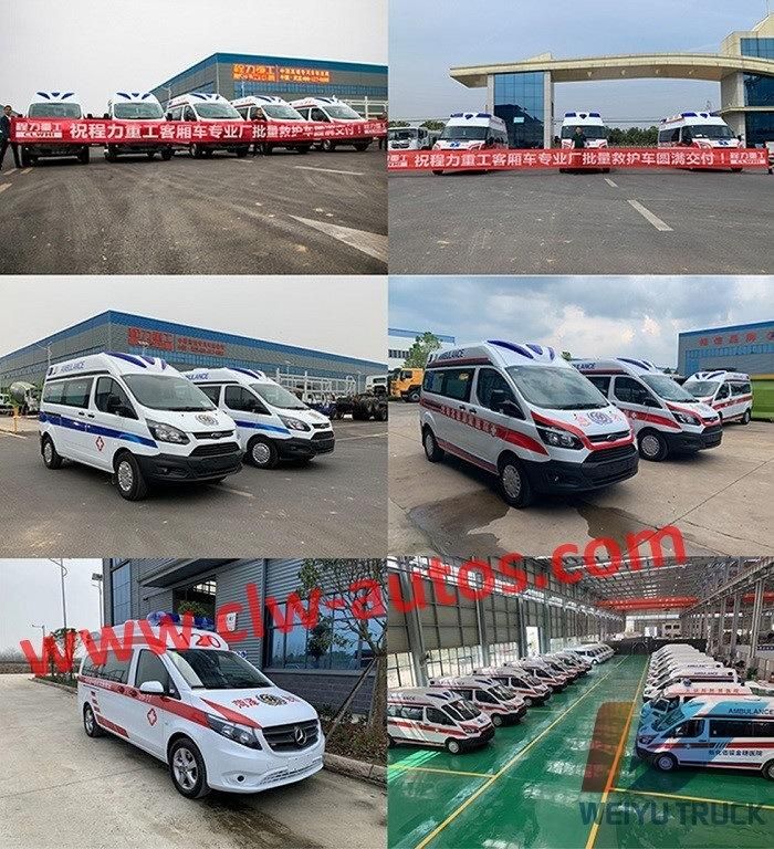 Factory Sale 4X2 Small Mobile Laboratory Vehicle Ford Truck Nucleic Acid Detection Sampling Car