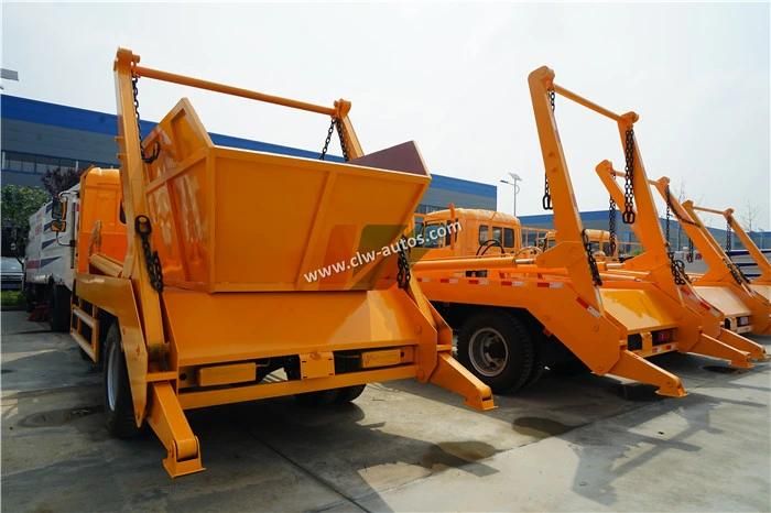 Dongfeng 8cbm 10cbm Refuse Collection Swing Arm Truck Garbage Detachable Container Waste Vehicle