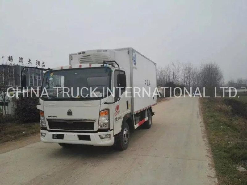 Sinotruck HOWO 15 Tons Light Refrigerated Truck for Milk Foods