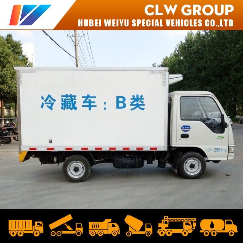 Mini 1ton 1.5tons 2tons JAC Freezer Refrigerated Truck