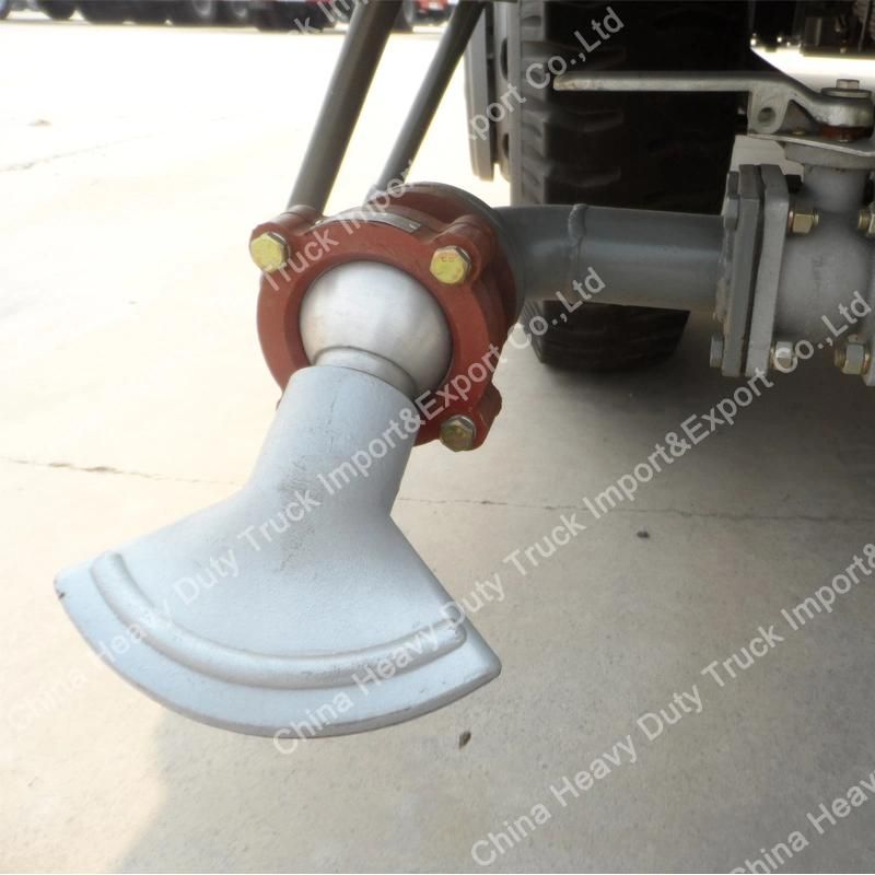 HOWO Brand 15000L Drinking Water Transportation Truck Stainless Steel Water Tank Truck