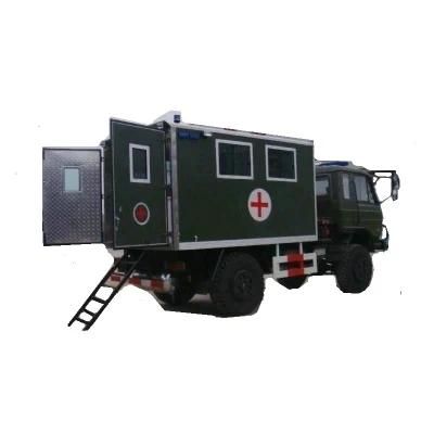 Customizing Dong Run Offroad Awd 4X4 Ambulance Mobile Clinic Vehicle