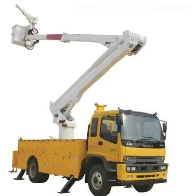 Japan Brand Ftr 20m-32m Telescopic Boom Overhead Working Truck