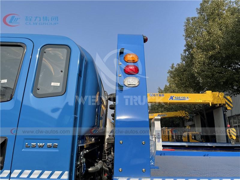 HOWO 3tons 5tons Customized Platform Wrecker Flatbed Towing Trucks Wrecker Rescue Truck Road Recovery Truck
