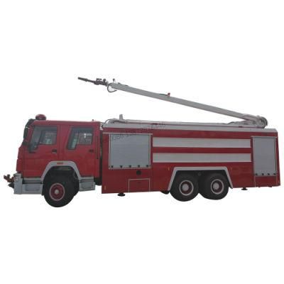Good Quality HOWO 6X4 Type 16m 25m Water Foam Remote Control Fire Truck