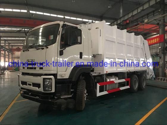 Isuzu Vc46 6X4 350HP Diesel Waste Collection Truck