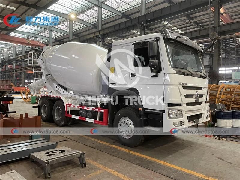 Sinotruk HOWO 6X4 Heavy Duty 12000 Liters 12cbm Big Volume Concrete Mixer Truck Cement Mixer Truck