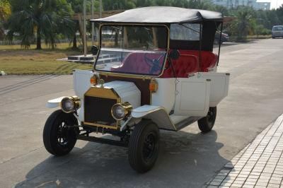 Electric Powered Antique 5kw Classic Club Car Street Legal Tourist Golf Cart Electric Vintage Vehicle