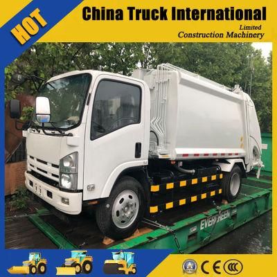 Isuzu 700p 4X2 6 Wheeler 189 HP 8m3 Garbage Refuse Compactor Truck