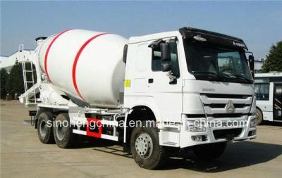 371HP Sinotruk HOWO 9m3 Cement Mixer Truck