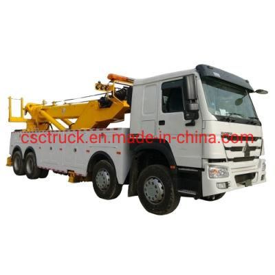 HOWO 8X4 371HP 40 Tons 50ton Wrecker Towing Truck