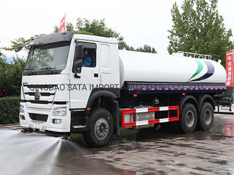 Sinotruk HOWO 6X4 371HP 20m3 Water Spray Tanker Sprinkler Truck