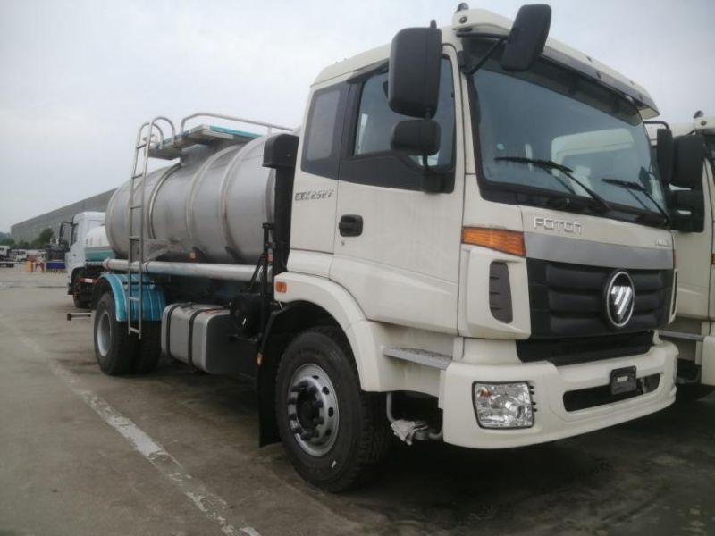 Foton 10 Ton Water Tanker Water Transport Tank Water Truck