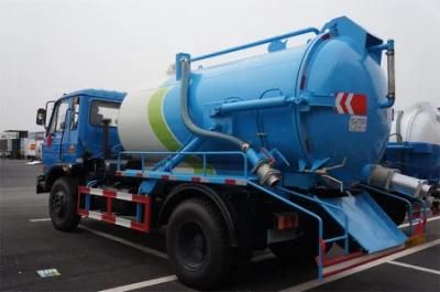 8cub Vacuum Sewage Suction Truck with Jurop Pump